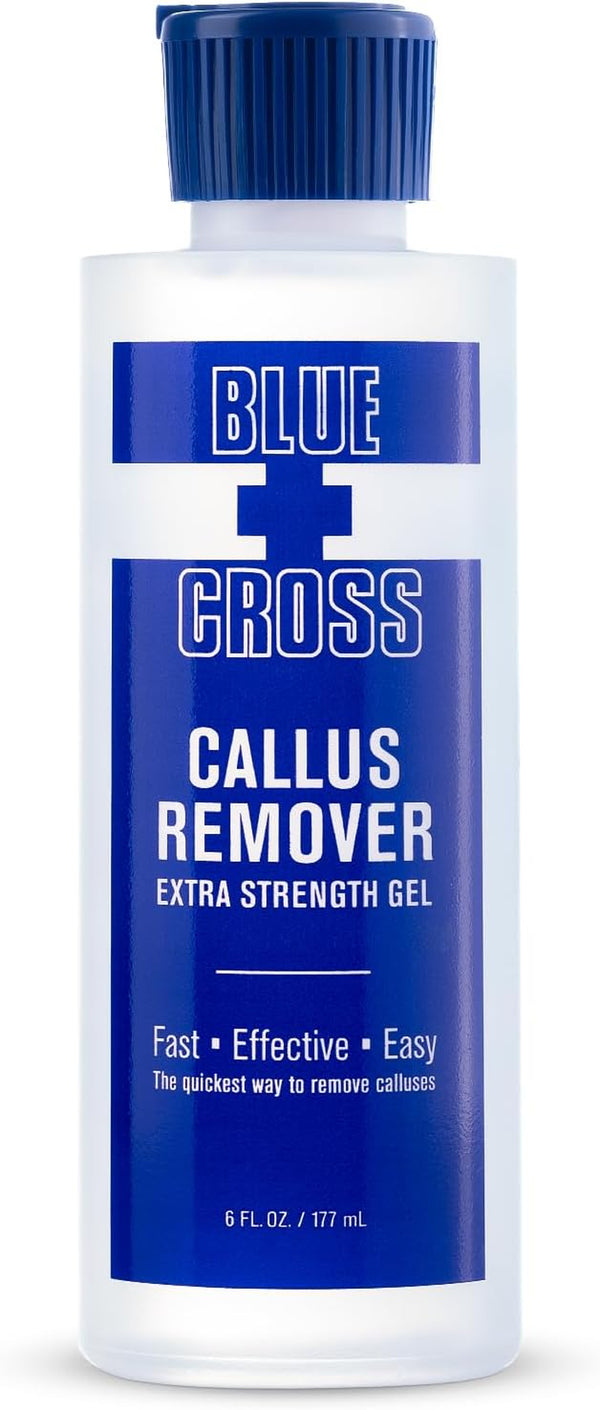 Callus Remover Gel for Feet or Heel, Extra Strength Professional Nail Care, File, Shaver, Scrubber & Pumice Stone Alternative for at Home Manicure/Pedicure Results, 6Oz