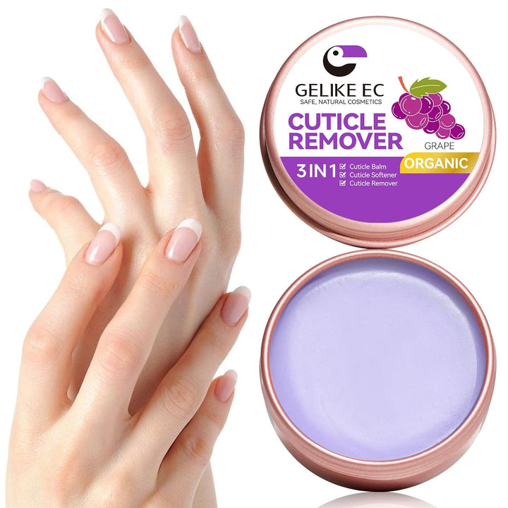 Cuticle Cream for Dry Damaged Cuticles Organic Nail Cuticle Remover for Dry, Rough Hands Cracked Rigid Skin - Professional for Salon Home Use