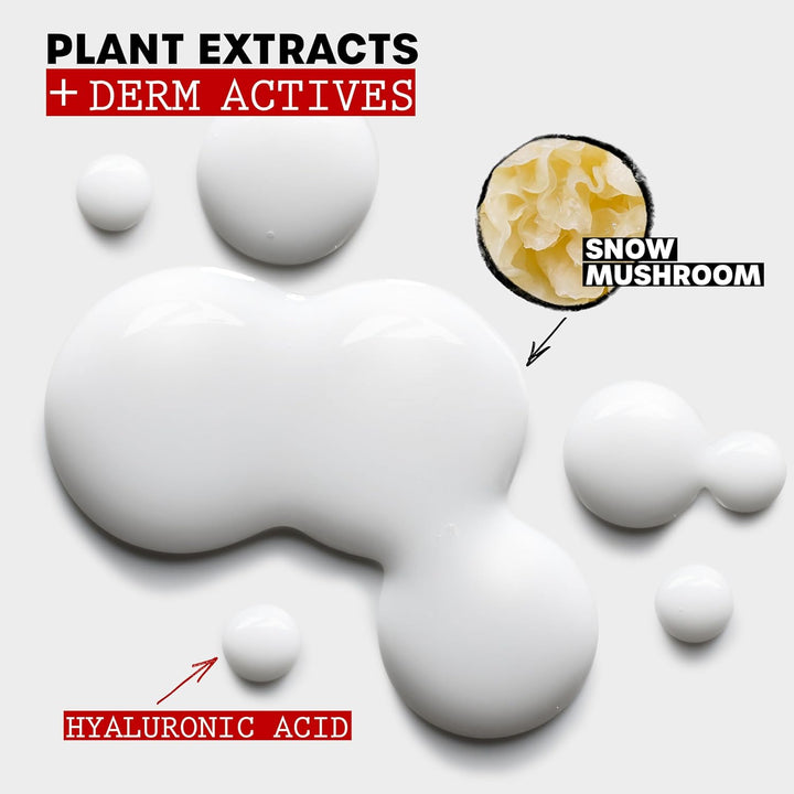 Milky Face Toner Skin Care with Snow Mushroom and Hyaluronic Acid, Natural Gentle Facial Toner, for Dry and Sensitive Skin, 355Ml