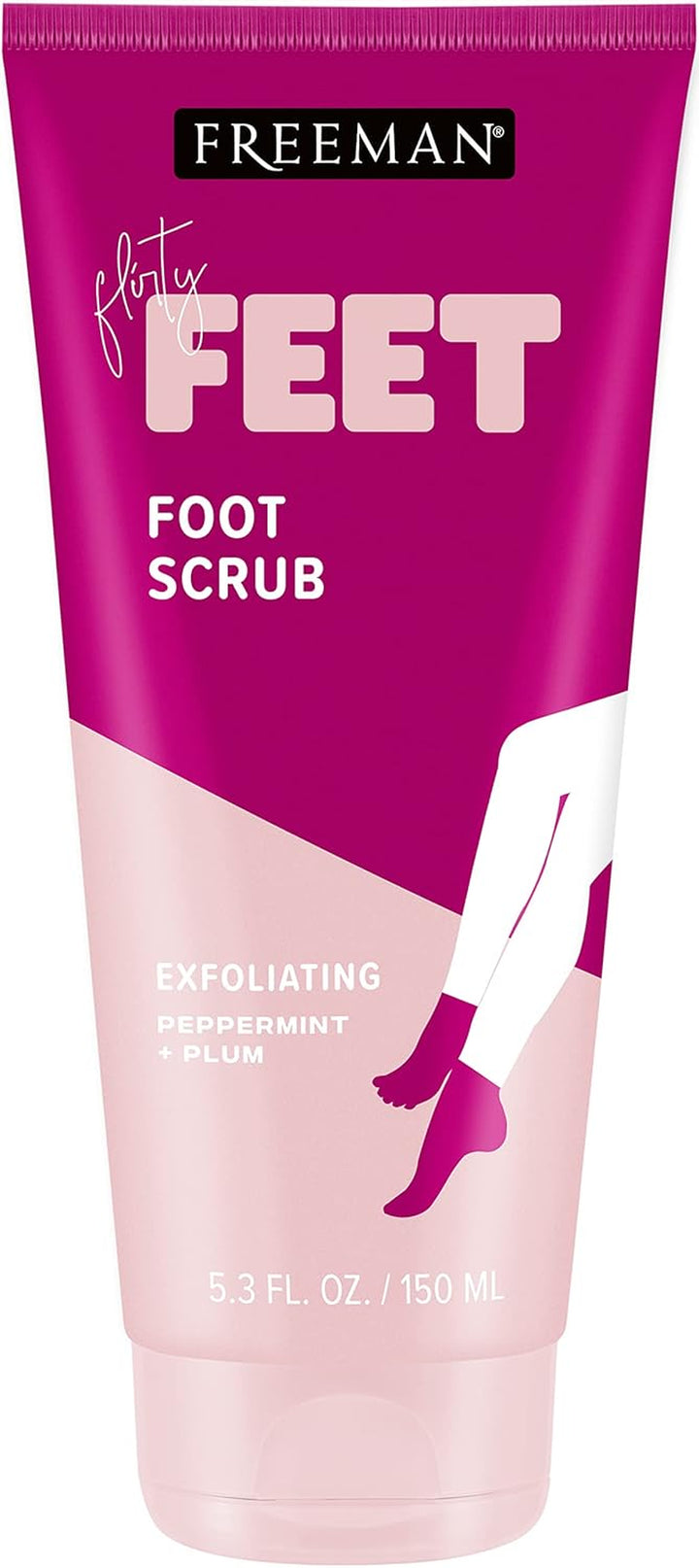 Exfoliating Foot Scrub Peppermint and Plum 5.3 Oz