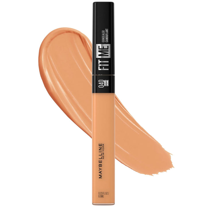 New York Fit Me Liquid Concealer Makeup, Natural Coverage, Lightweight, Conceals, Covers Oil-Free, Light, 1 Count (Packaging May Vary)