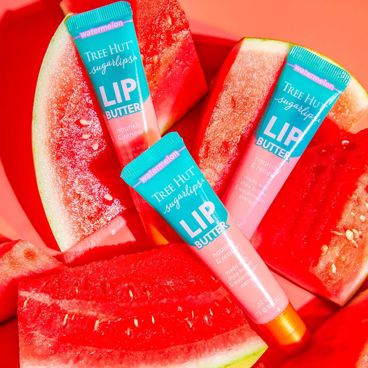 Sugarlips Lip Butter, Lock in Moisture & Nourish Skin for Full, Hydrated Lips, Essential Lip Care, 0.52 Fl Oz.