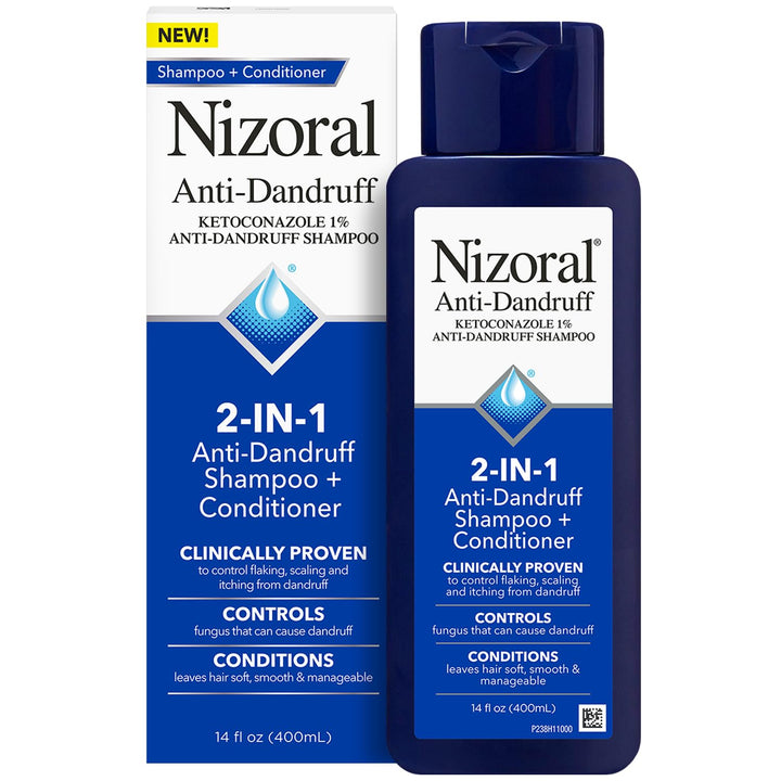 Anti-Dandruff Shampoo with 1% Ketoconazole, Fresh Scent, 7 Fl Oz