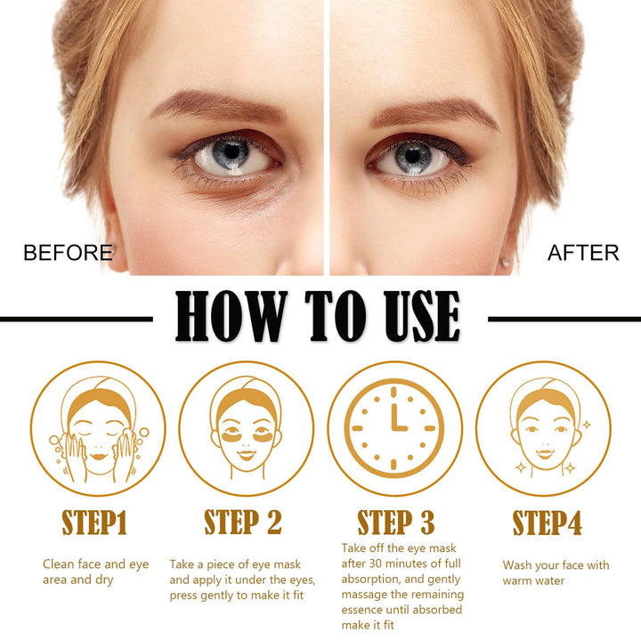 30 Pairs Lip Masks & 24K Gold Eye Masks,Crystal Gel Collagen Eye Patches for Puffy Eyes,Moisturizing Cooling Skin Lines Dark Circles,Wrinkles Fine Lines,Bachelorette Party Favors,Stocking Stuffers