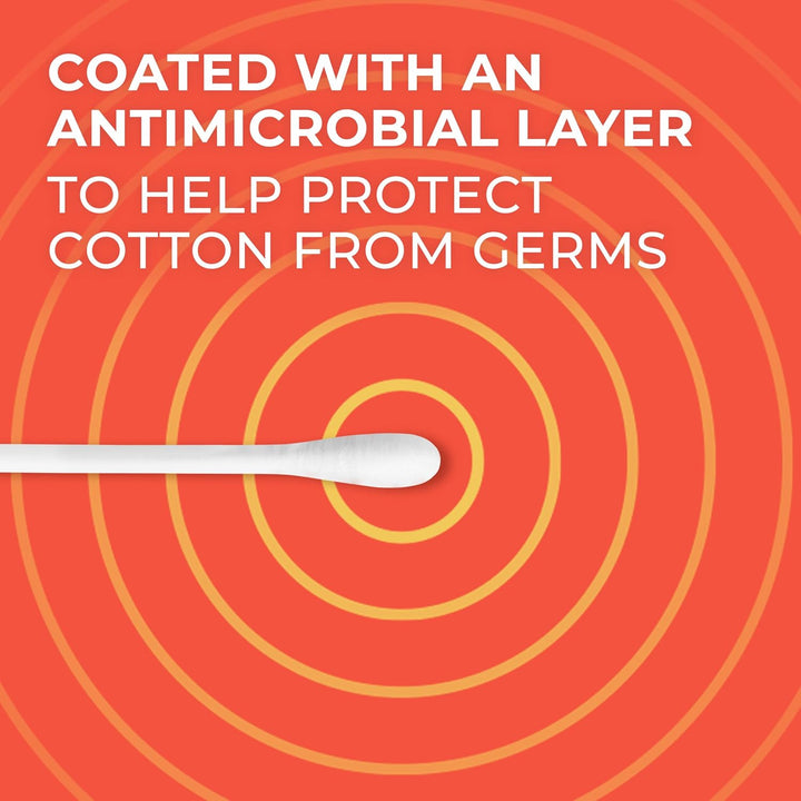 Cotton Swabs, Hygiene Shield, for First Aid, Beauty and Baby, 100% Cotton, 300 Count