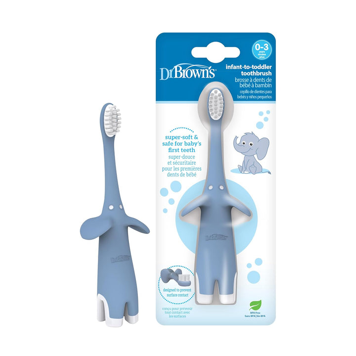 Infant-To-Toddler Toothbrush, Giraffe