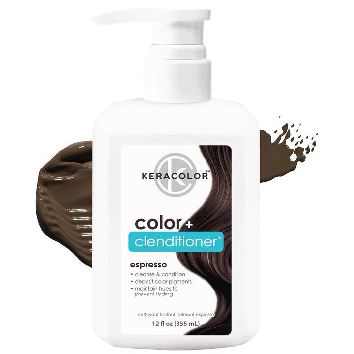 Color + Clenditioner 3-In-1 Color-Depositing Conditioner, Gently Cleanses & Conditions, Semi-Permanent Hair Color, 23 Shades, 12 Fl Oz