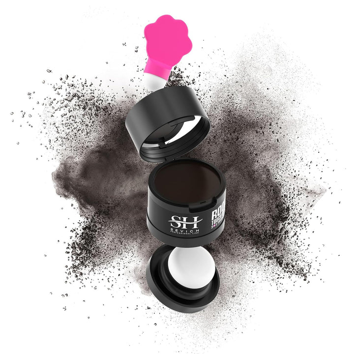 Hairline Powder,Instantly Conceals Hair Loss, Root Touch up Powder, Hair Shadow Toppers for Women & Men, Touch up for Thinning Gray Hair, Windproof & Sweatproof,Medium Brown