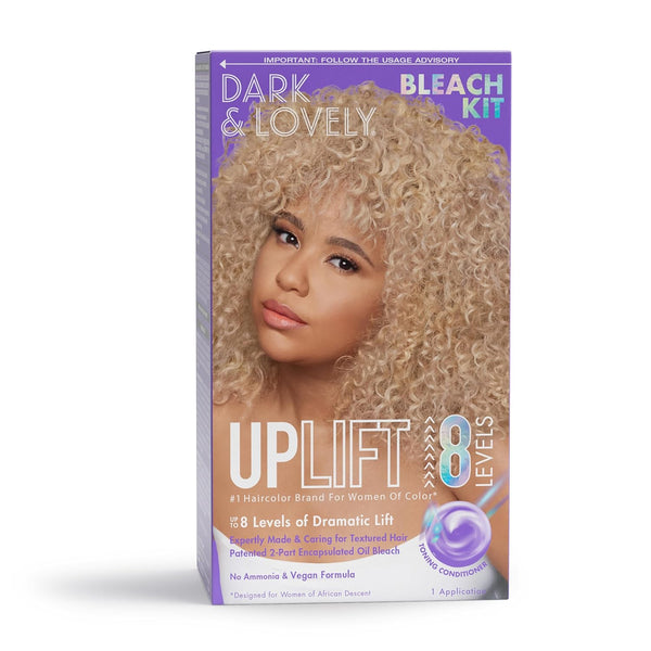 -Carson Interbeauty Dark and Lovely® Uplift Bleaching Kit with Powder, Developer, and Toner for Blonde Hair