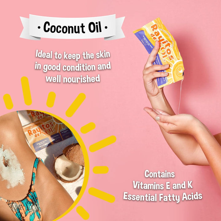 Body Hair Bleach Kit with Coconut Oil Powder Bleach Peroxide Vol 30 - 9% Itch-Free | Legs Back Abdomen Arm Hair Bleach | Skin Protection and Nourishment