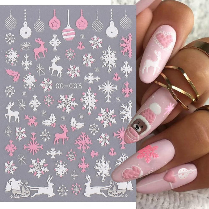 Letter Nail Stickers, 8 Sheets Old English Letter Nail Decals 3D Self-Adhesive Gold Silver Black White Retro English Pattern Old Alphabet Cursive Design Manicure Nail Accessories for Women Girls