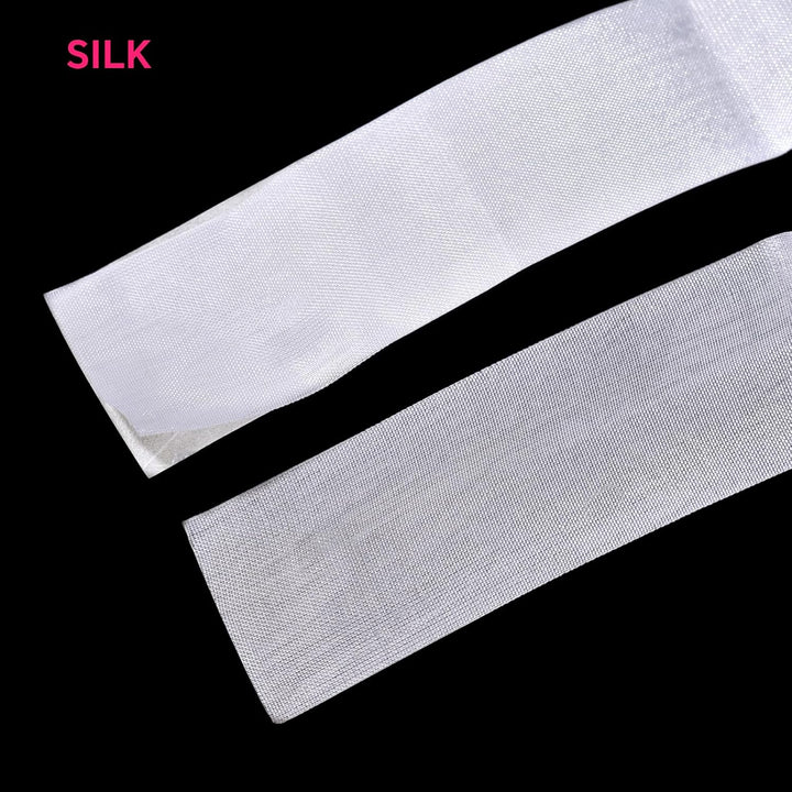 Silk Nail Wrap Self Adhesive Repair Silk Nails Nail Break Split Repair Reinforcement Bandage Nail Extension Sticker Manicure Tools for Home DIY and Salon Use