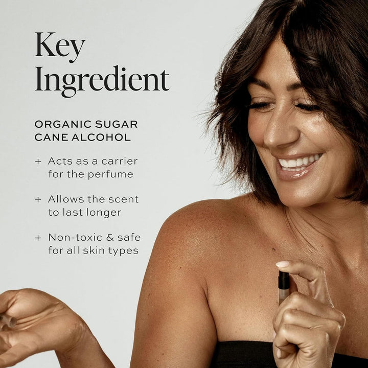 Beauty Perfume Sampler, Hypoallergenic, Clean Perfumes, Eau De Toilette for Women (Set of 5, 2 Ml)