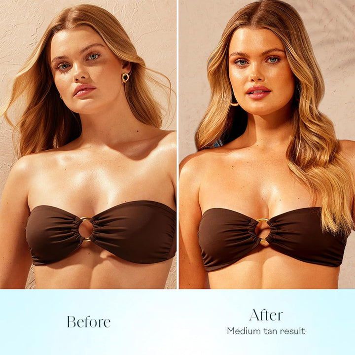 St.Tropez Self Tan Express Mousse, Fast Acting Fake Tan, Develops in 1-3 Hours, Streak-Free Finish, Vegan, Natural & Cruelty Free, 6.7 Fl Oz