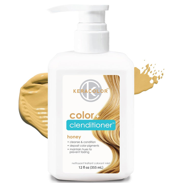Color + Clenditioner 3-In-1 Color-Depositing Conditioner, Gently Cleanses & Conditions, Semi-Permanent Hair Color, 23 Shades, 12 Fl Oz