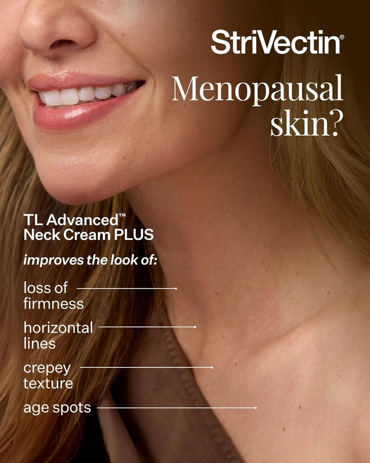 TL Advanced Tightening Neck Cream plus - 1.0 Oz - Tighten and Lift Neck Cream, Visibly Reduces Sagging and Crepey Skin, Improves Décolleté Lines and Wrinkles for Smooth, Youthful Skin