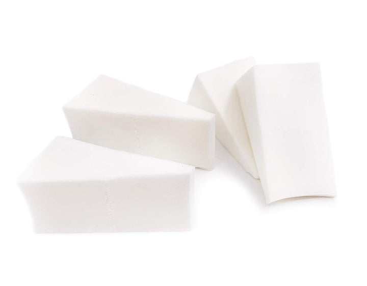 100 Pack Makeup Sponge Mini Applicator Wedges, Triangle Cosmetic Sponges for Foundation, Blush, Eye Shadow, Blending, Latex Free, Perfect for Face Painting and Halloween Makeup