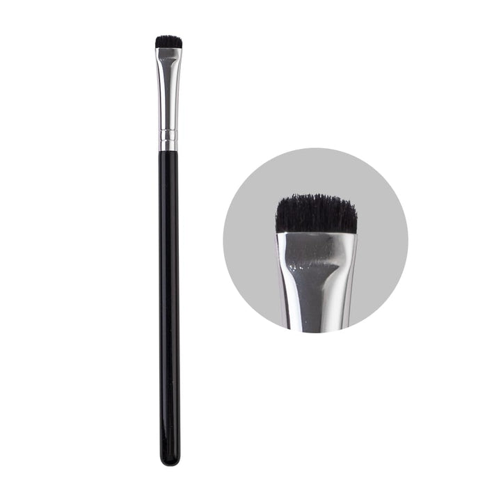 Extra Flat round Brush Eyebrow Concealer Brush，Concealer Brushs，Flat Makeup Brush，Brow Brushes (E32)
