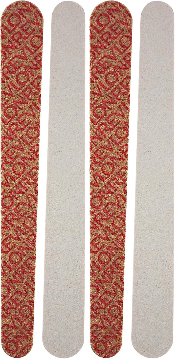 Compact Emery Boards Nail File, Dual Sided for Shaping and Smoothing Finger and Toenails, 24 Count