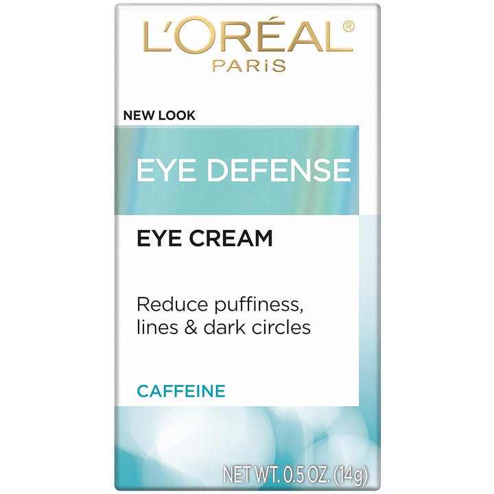 Dermo-Expertise Eye Defense Eye Cream with Caffeine and Hyaluronic Acid 0.5 Oz