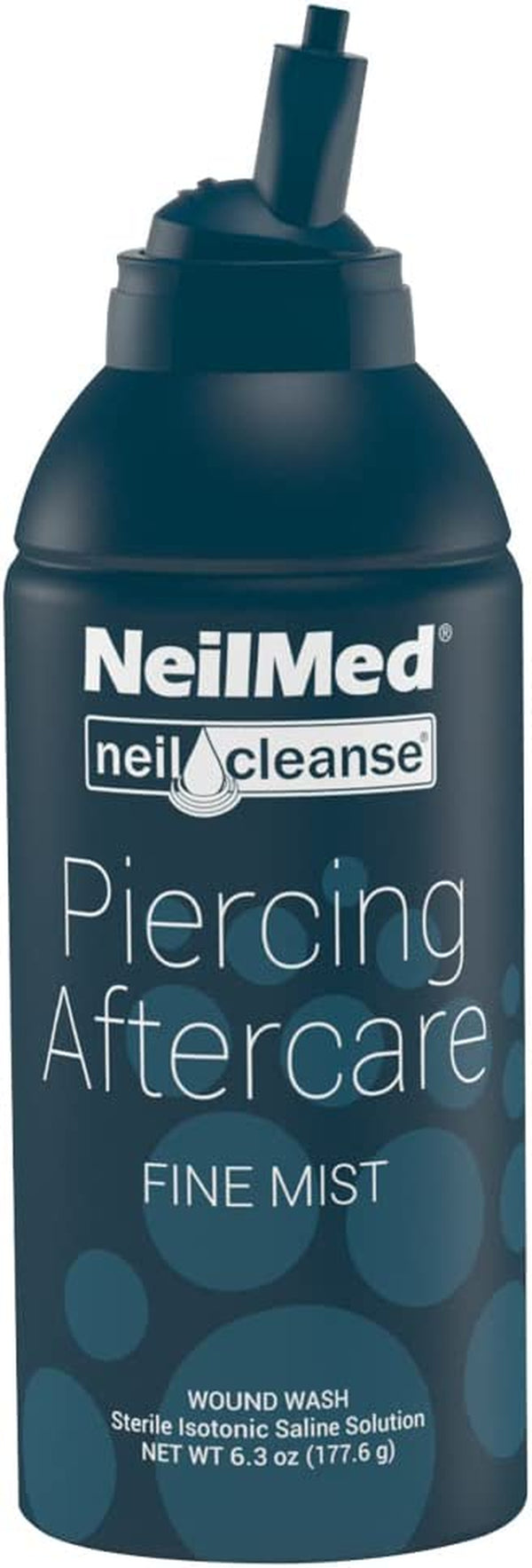 Neilcleanse Piercing Aftercare, Fine Mist, 6.3 Fluid Ounce