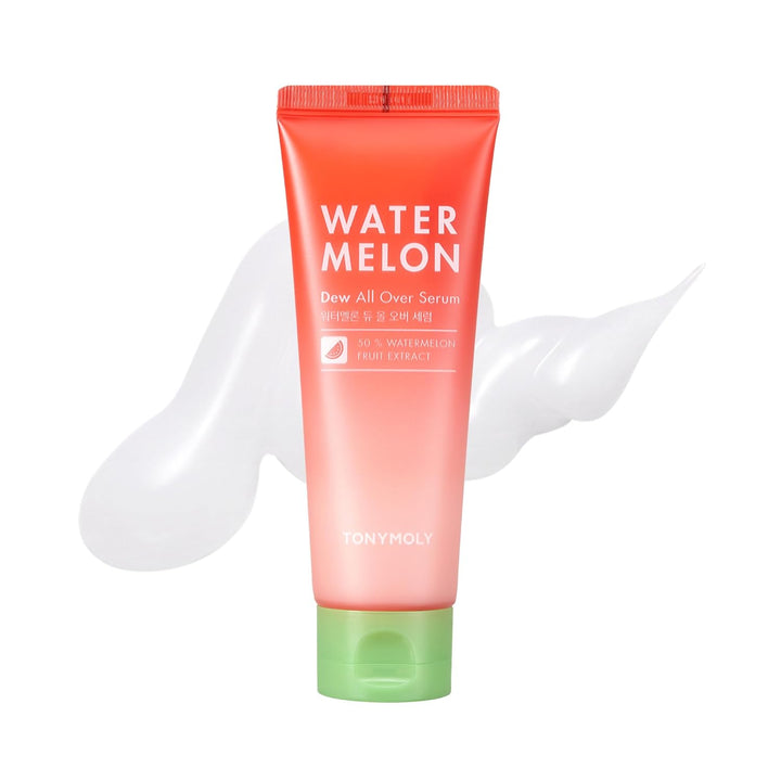 Watermelon Dew All over Body & Face Serum, Hydrating Serum for Glowing Skin, Korean Skincare, Watermelon Extract, Aloe Leaf Extract & Centella Asiatica, All Skin Types