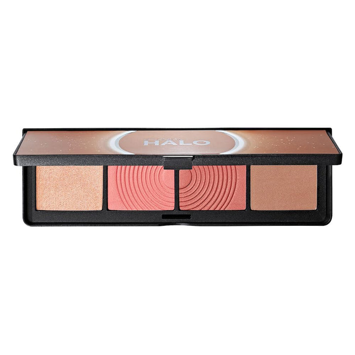 Halo Sculpt + Glow Face Palette | Vitamin E, Long Lasting, Contour + Highlighter, 0.55 Oz.