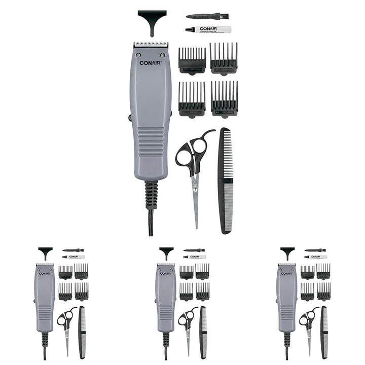 man Simple Cut, Hair Clippers for Men, 10-Piece Home Hair Cutting Kit