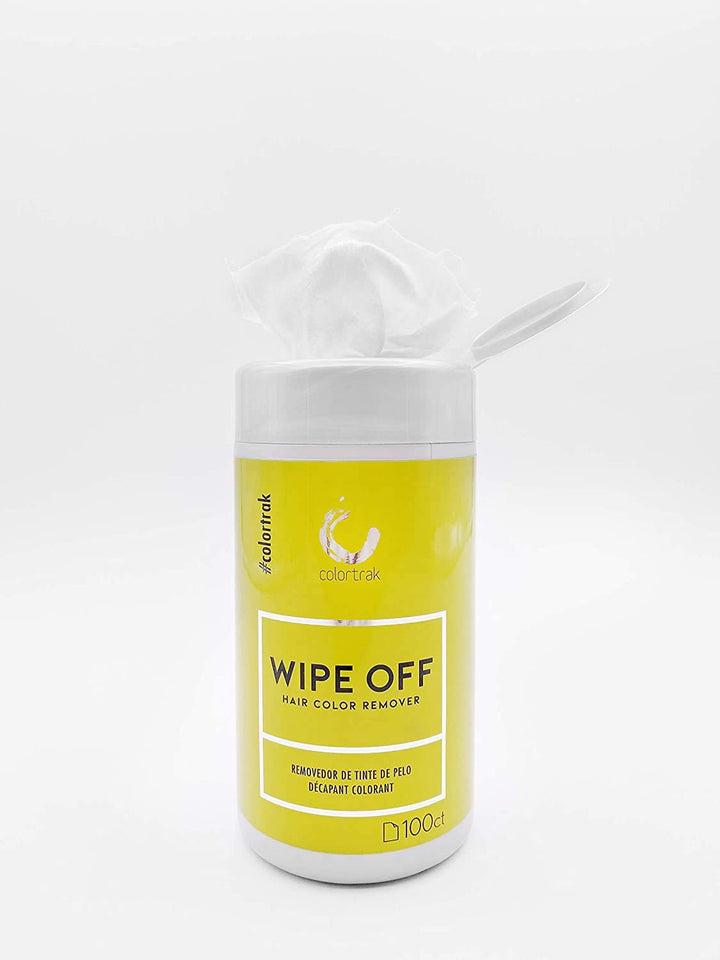 Gentle Hair Color Remover Wipes, Moist, Non-Irritating Towelettes, Formulated with Aloe, Easily Remove Hair Color Stains from Skin, Convenient Canister, 100 Wipes