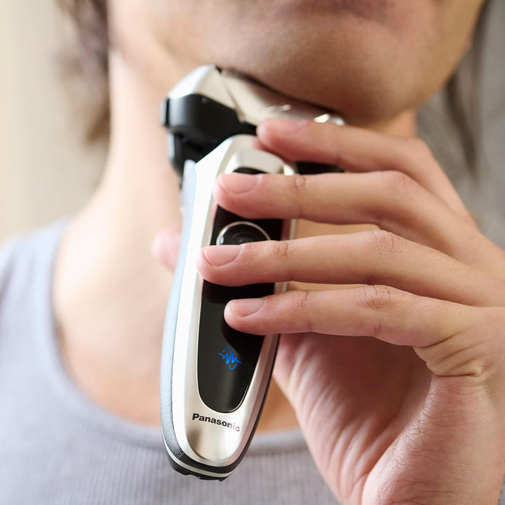 ARC5 Electric Razor for Men with Pop-Up Trimmer, Wet/Dry 5-Blade Electric Shaver with Intelligent Shave Sensor and Multi-Flex Pivoting Head – ES-LV65-S (Silver)