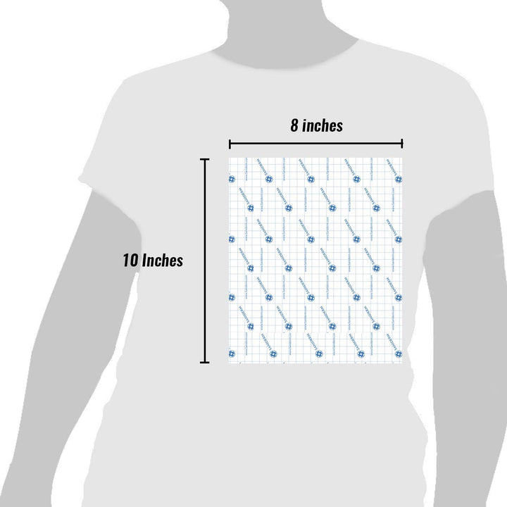 Tattoo Aftercare Bandage 3 Sheets (Large Pack, 8 in X 10 In) – Convenient, Faster Tattoo Healing and Protection – Sterile, Waterproof, and Latex-Free