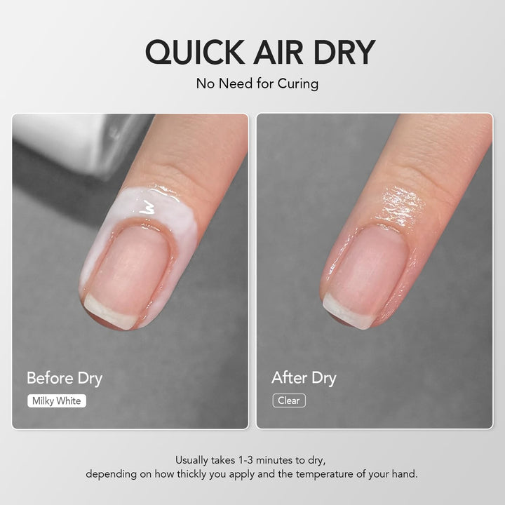 Liquid Latex for Nails, 16Ml Peel off Cuticle Guard with Stick, Skin Barrier Protector Latex Tape for Nail Polish Nail Art DIY