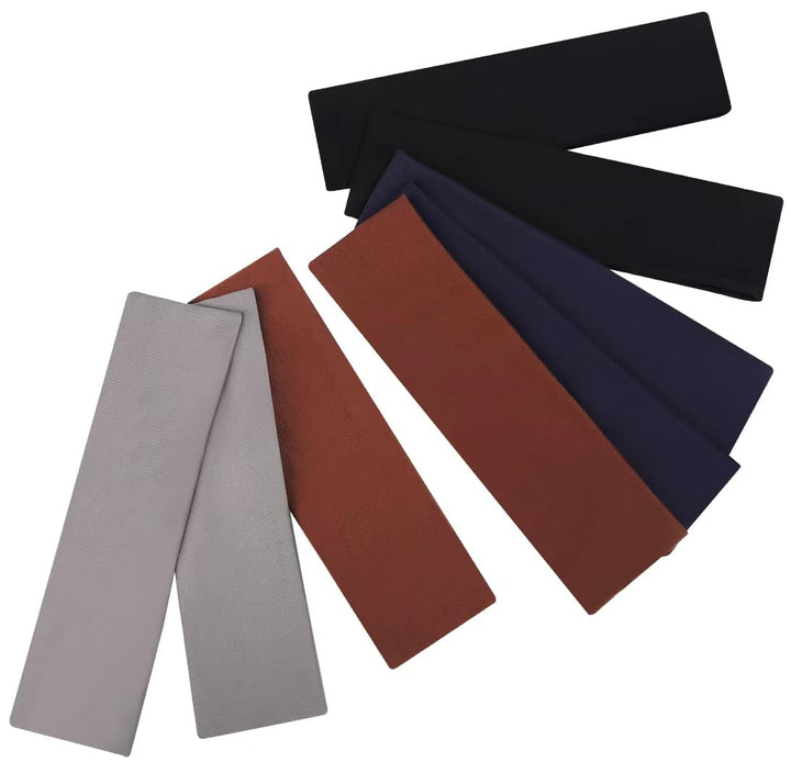 8 Pack Sport Headbands for Women, Elastic Soft Fabric Non-Slip Hair Bands Hair Warp for Daily Workout Yoga Running Sports