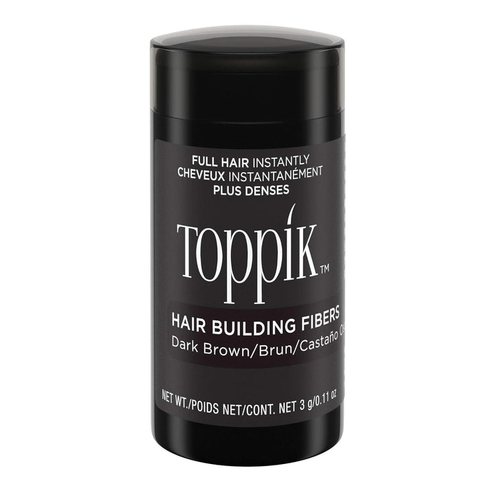 Toppik Hair Building Fibers, Fill in Fine or Thinning Hair Instantly Thicker, Fuller Looking Hair 9 Shades,4 Size Options