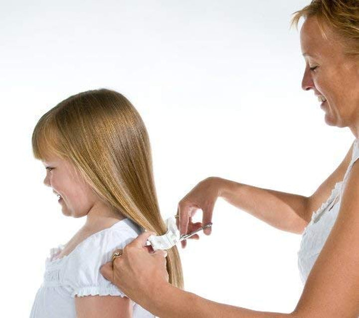 Original  Set Hair Cutting Tool - as Seen on Shark Tank - DIY Home Hair Cutting Clips for Bangs, Layers, and Split Ends, Hair Cutting Guide (Set of 2)