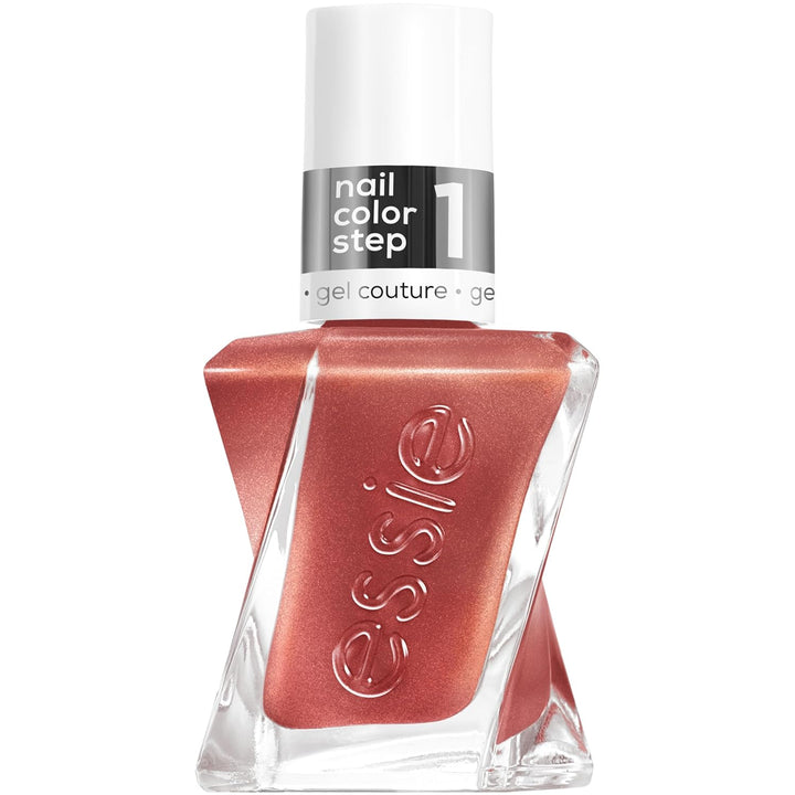 Gel Couture Long-Lasting Nail Polish, Vegan, Clear, Shiny Top Coat, 0.46 Fl Oz