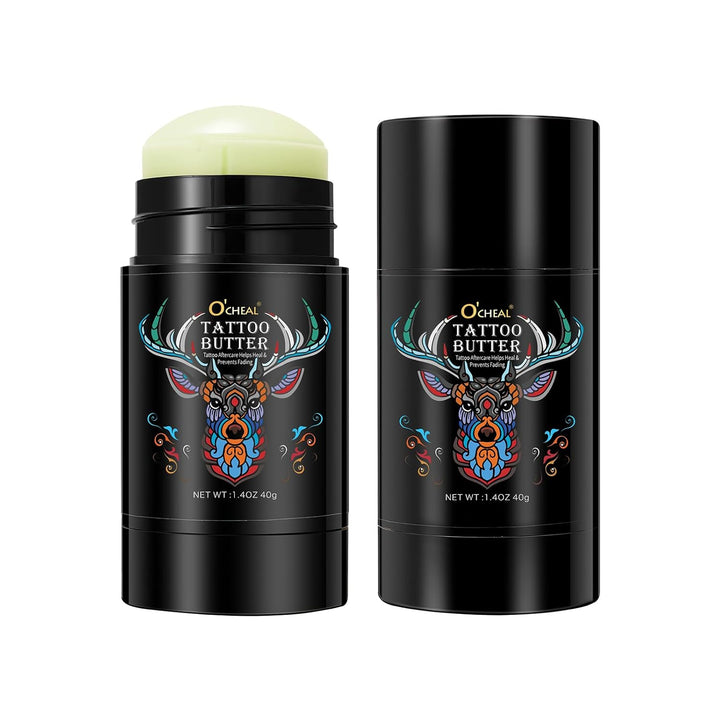 Tattoo Aftercare Butter Balm,Natural Organic Tattoo Cream Moisturizer for Old & New Tattoos Healing Brightener Color Enhance