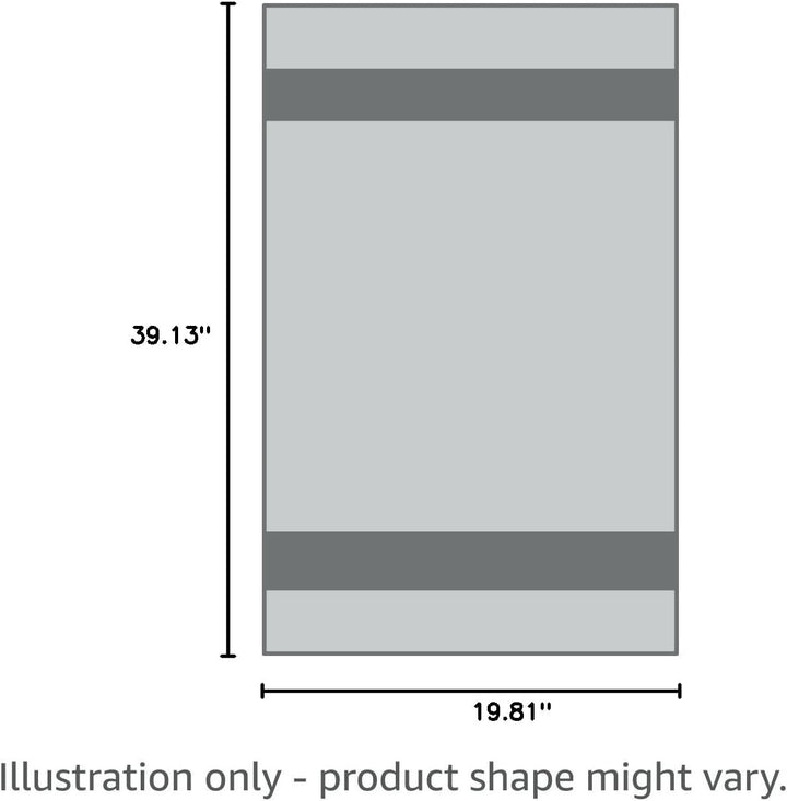 5 Pack Microfiber Hair Towels - 40 X 20 Inches Super Soft, Fast Drying Turbans for Long, Thick, Curly Hair - anti Frizz Wrap with Elastic Strap