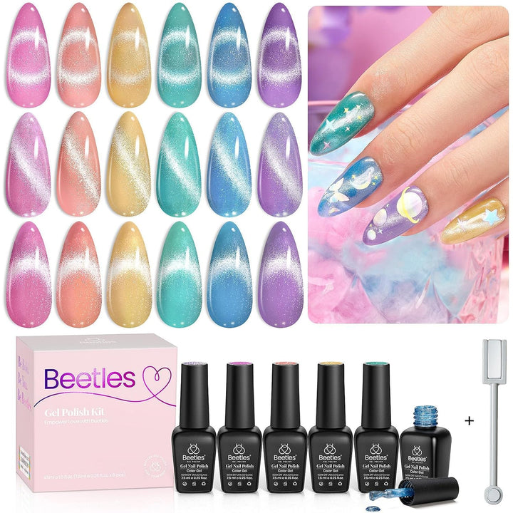 Beetles Blooming Gel, Blooming Gel Nail Polish Clear Uv Led Blossom for Spreading Effect Marble Natural Stone Watercolor Floral Print Fall Nails Soak off Diy Nail Art Design Manicure Gift for Women