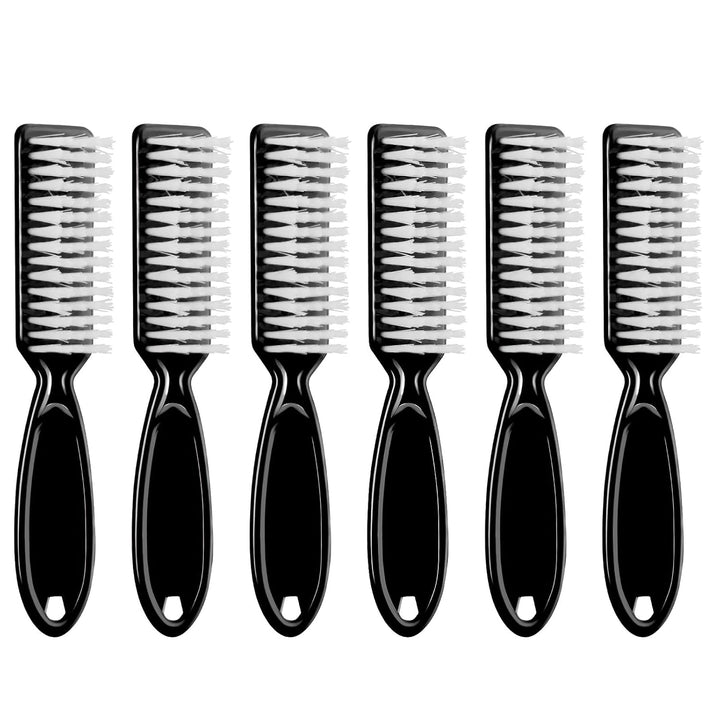 6 Pack Nail Brush for Cleaning Fingernails, Nail Brush Handle Grip Brush for Nail and Toenail Foot, Nail Dust Brush Manicure Pedicure Tools Scrubbing Brush Women Men Home Salon (Macaron)