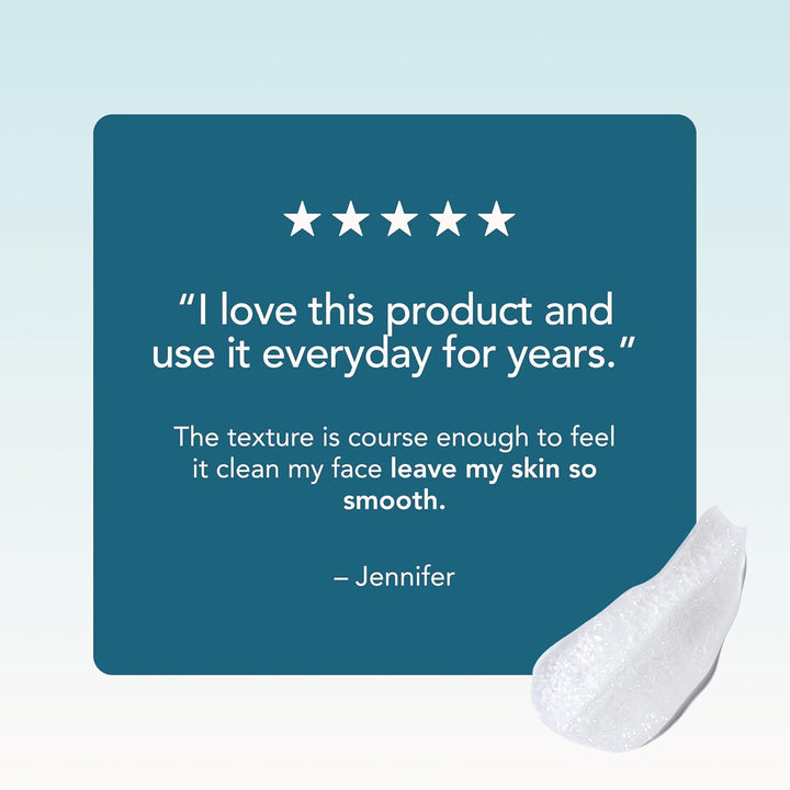 Skincare the Method: Polish Facial Exfoliator, Daily Exfoliating Face Scrub with Natural Minerals, Normal Combination Skin, 4.2 Fluid Ounces