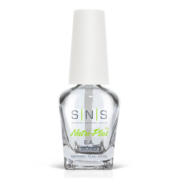 SNS Base Coat Nail Polish for Nail Dip Powder Set, 4 Pack - Long-Lasting & Fast-Drying Nail Strengtheners Gel Base for Quality Colors - Low-Odor Dipping Powder Polish, No UV Lamp Required, 0.5 Oz