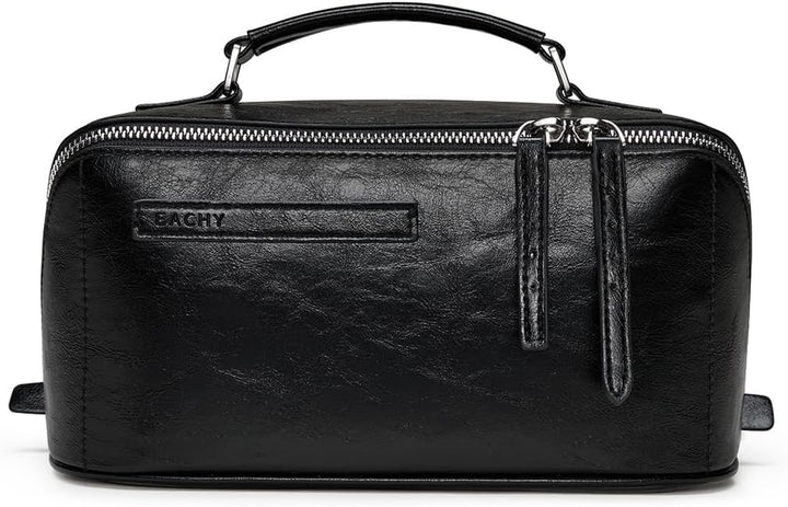 Travel Makeup Bag,Large Capacity Cosmetic Bags for Women,Waterproof Portable Pouch Open Flat Toiletry Bag Pattern Makeup Bag