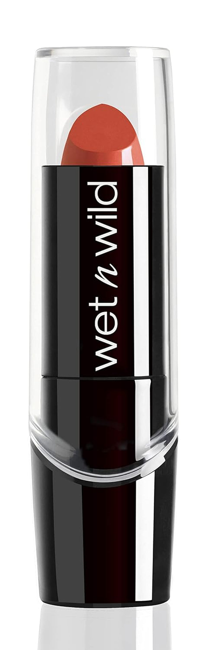Silk Finish Lipstick, Hydrating Rich Buildable Lip Color, Formulated with Vitamins A,E, & Macadamia for Ultimate Hydration, Cruelty-Free & Vegan - Cherry Frost