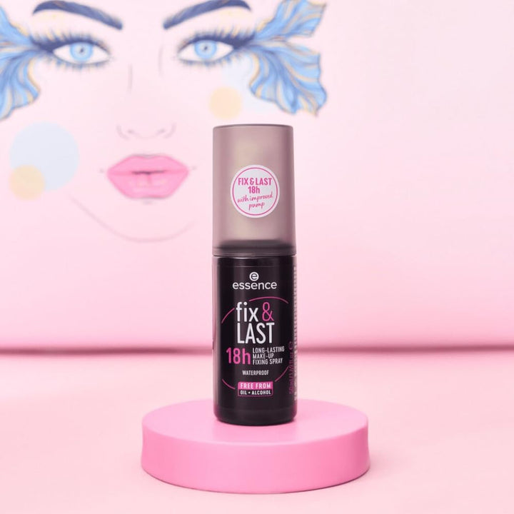 | Fix & Last 18H Long-Lasting Makeup Fixing Spray | All-Day Hold & Smudge Proof | Vegan & Cruelty Free