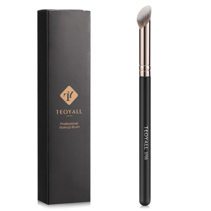 Thin Flat Eyeliner Brush, Precise Eyebrow Definer Brush, Concealer Brush for Cover Blemishes (Multifunctional Flat Brush)