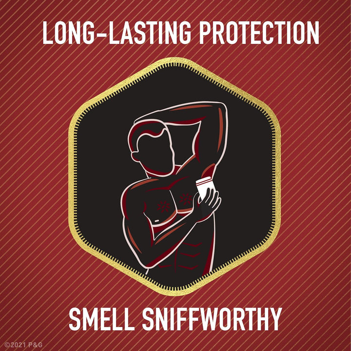 Classic Deodorant for Men, 24Hr Sweat & Odor Protection, Long Lasting Freshness, Clean & Masculine Fragrance, Original Scent, 3.25 Oz (Pack of 2)