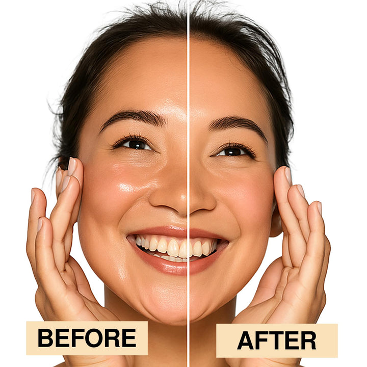 Rice Paper Facial Tissues for Oily Skin, Face Blotting Sheets Made from Natural Rice, Oil Absorbing Paper with Rice Powder, 2 Sided, Instant Results, Translucent, 40 Count, Pack of 1