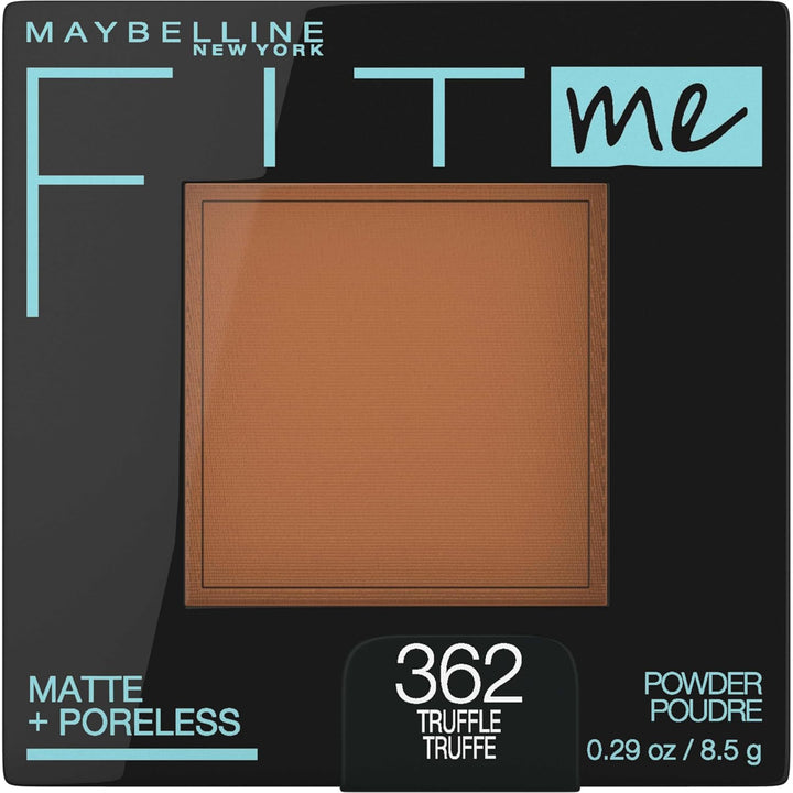 Fit Me Matte + Poreless Pressed Face Powder Makeup & Setting Powder, Translucent, 1 Count