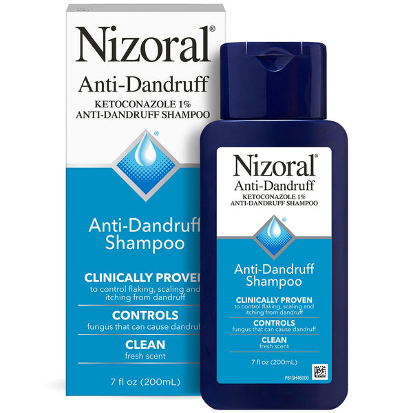 Anti-Dandruff Shampoo with 1% Ketoconazole, Fresh Scent, 7 Fl Oz